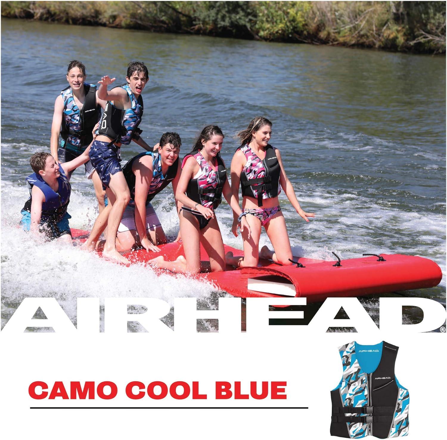 image:imageAIRHEAD Mens Camo Cool Neolite KwikDry Life Jacket Coast Guard ApprovedXLarge
