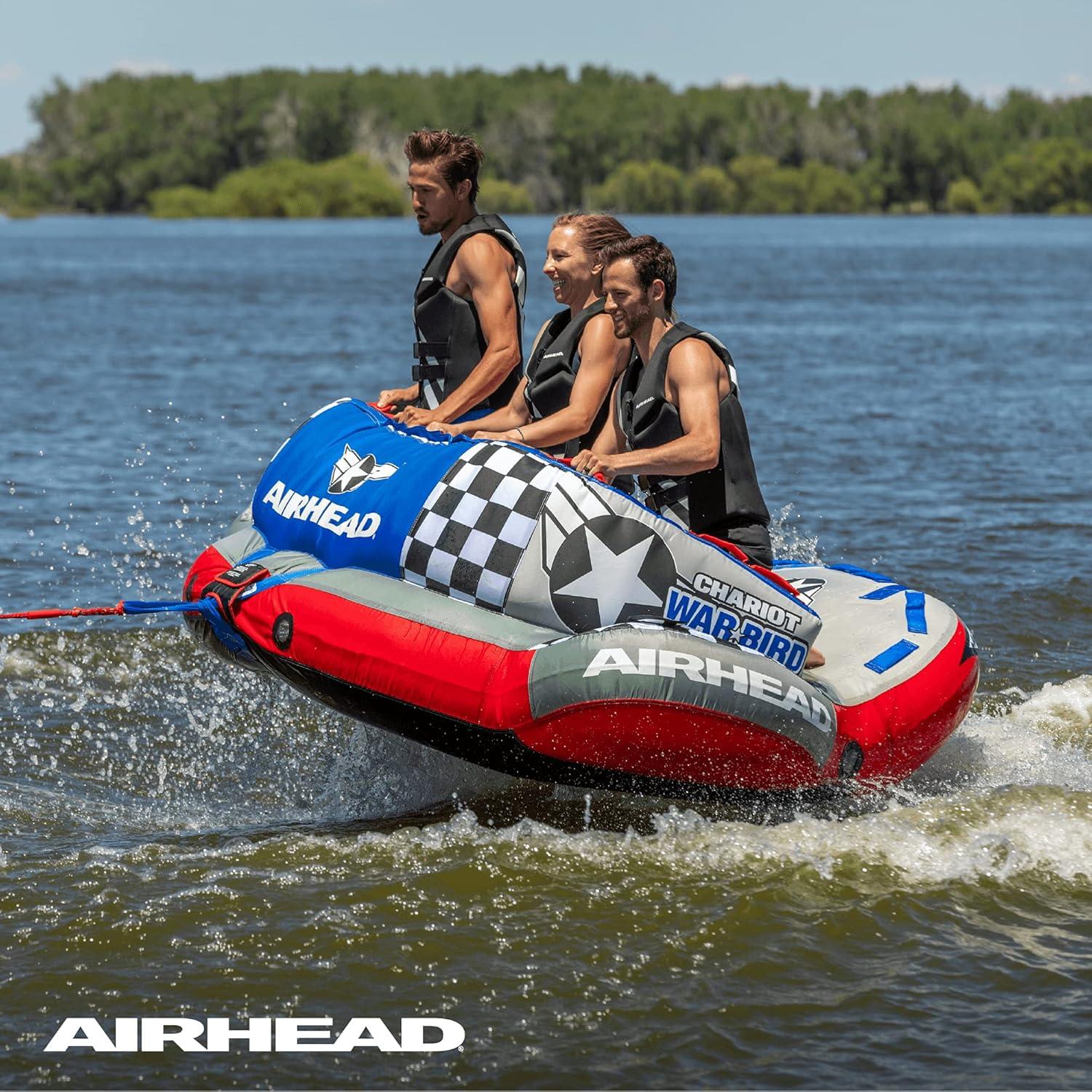 image:imageAirhead Chariot Warbird 13 Rider Towable Tube for Boating Multiple Size Options Available13 Rider