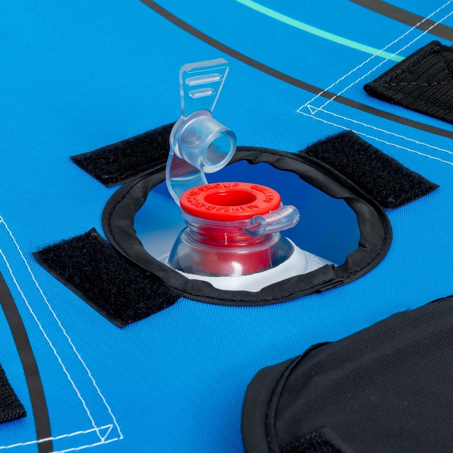 image:imageAirhead GForce Inflatable Towable Tube 24 Rider Models Dual Tow Points Full Nylon Cover KwikConnect Patented Speed Valve Boat Tubes and TowablesDeep V 2 Rider