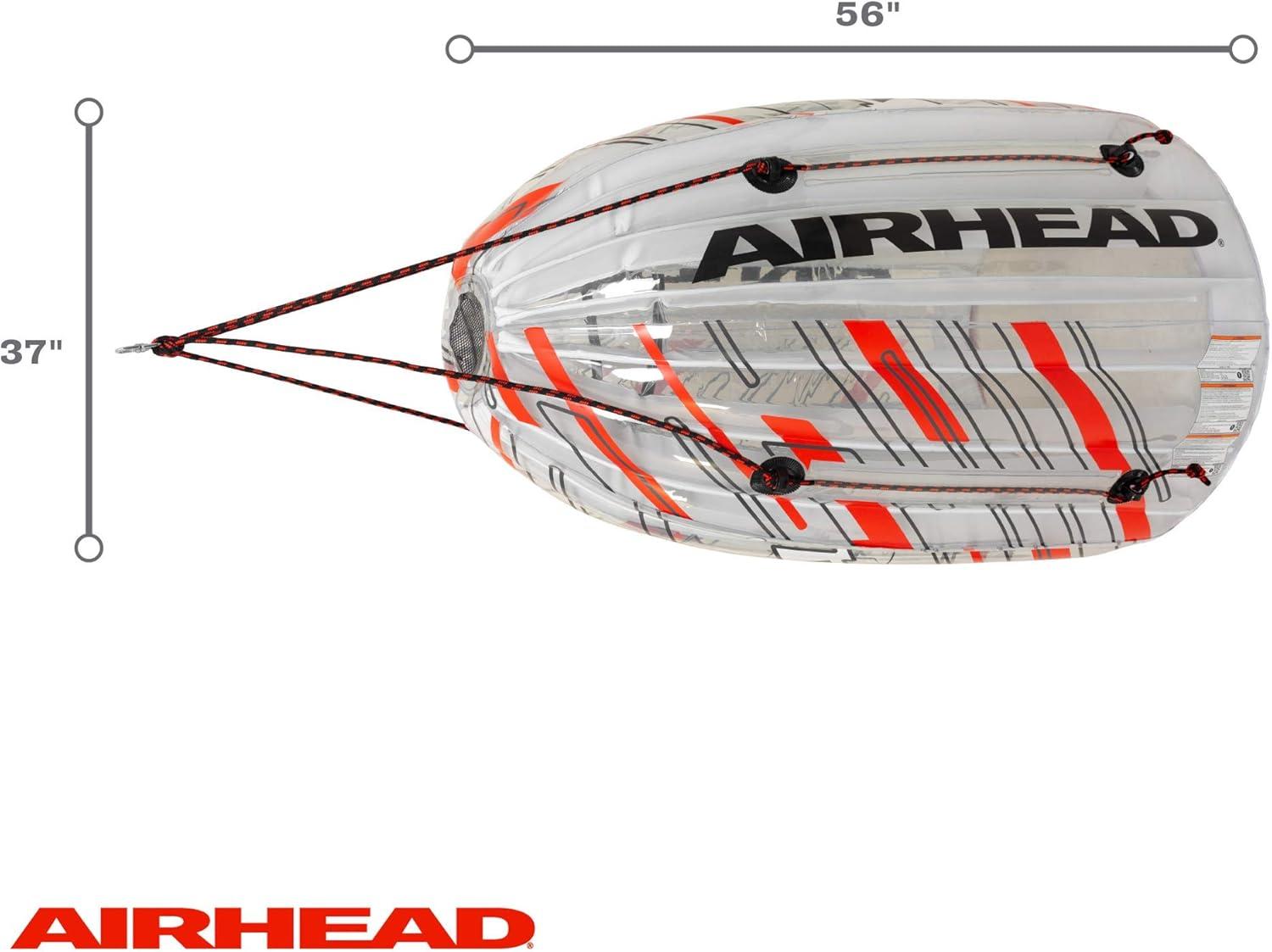 image:imageAirhead Gyro 1 Rider Spinning Towable Tube for Boating with Tumbling Action