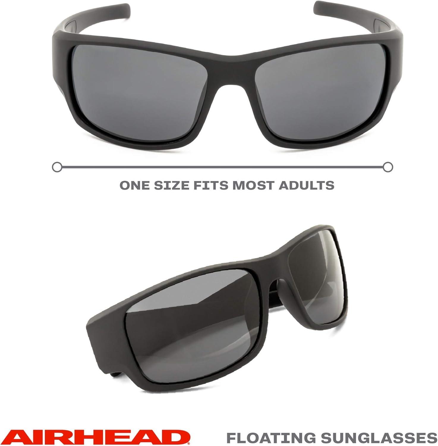 image:imageAirhead Sport Floating Sunglasses Lightweight Sport Frame with Polarized AntiReflective UV Ray Blocking LensesBlack