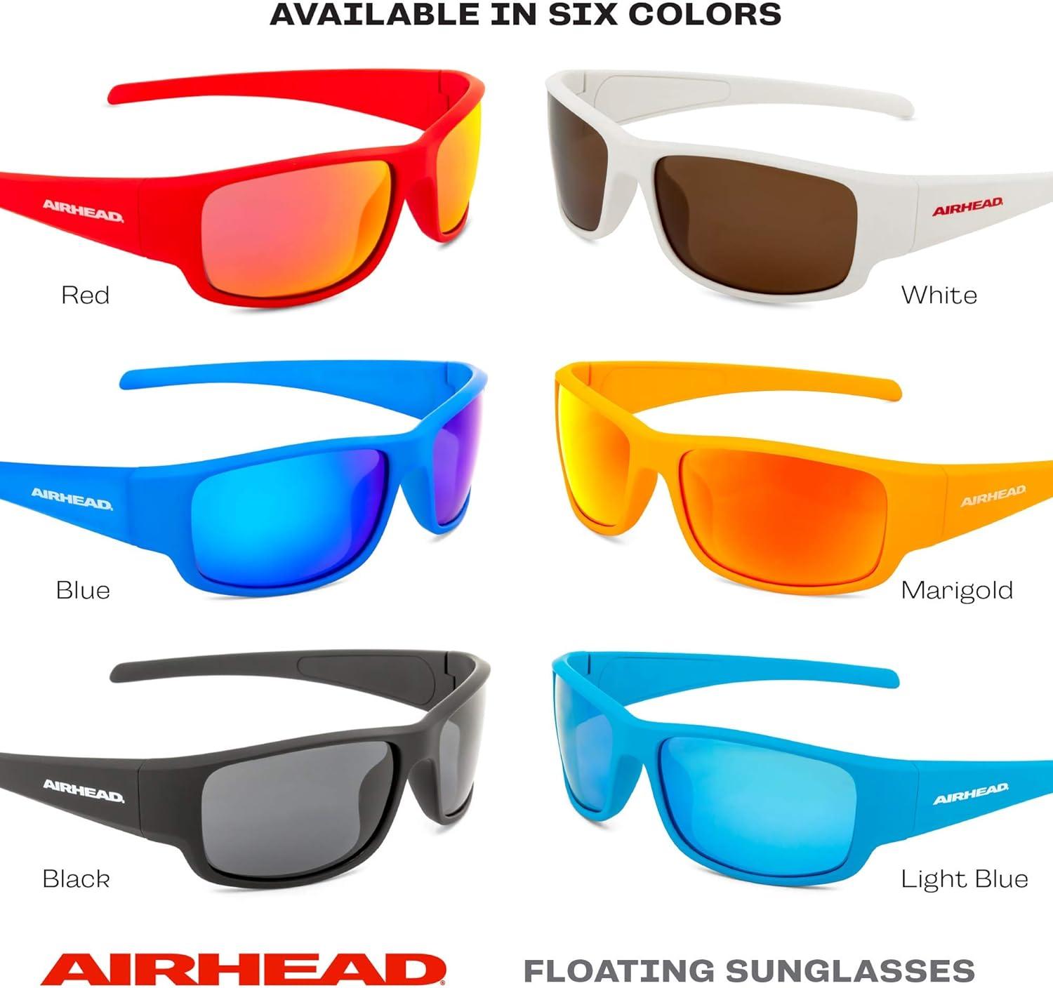 image:imageAirhead Sport Floating Sunglasses Lightweight Sport Frame with Polarized AntiReflective UV Ray Blocking LensesBlue