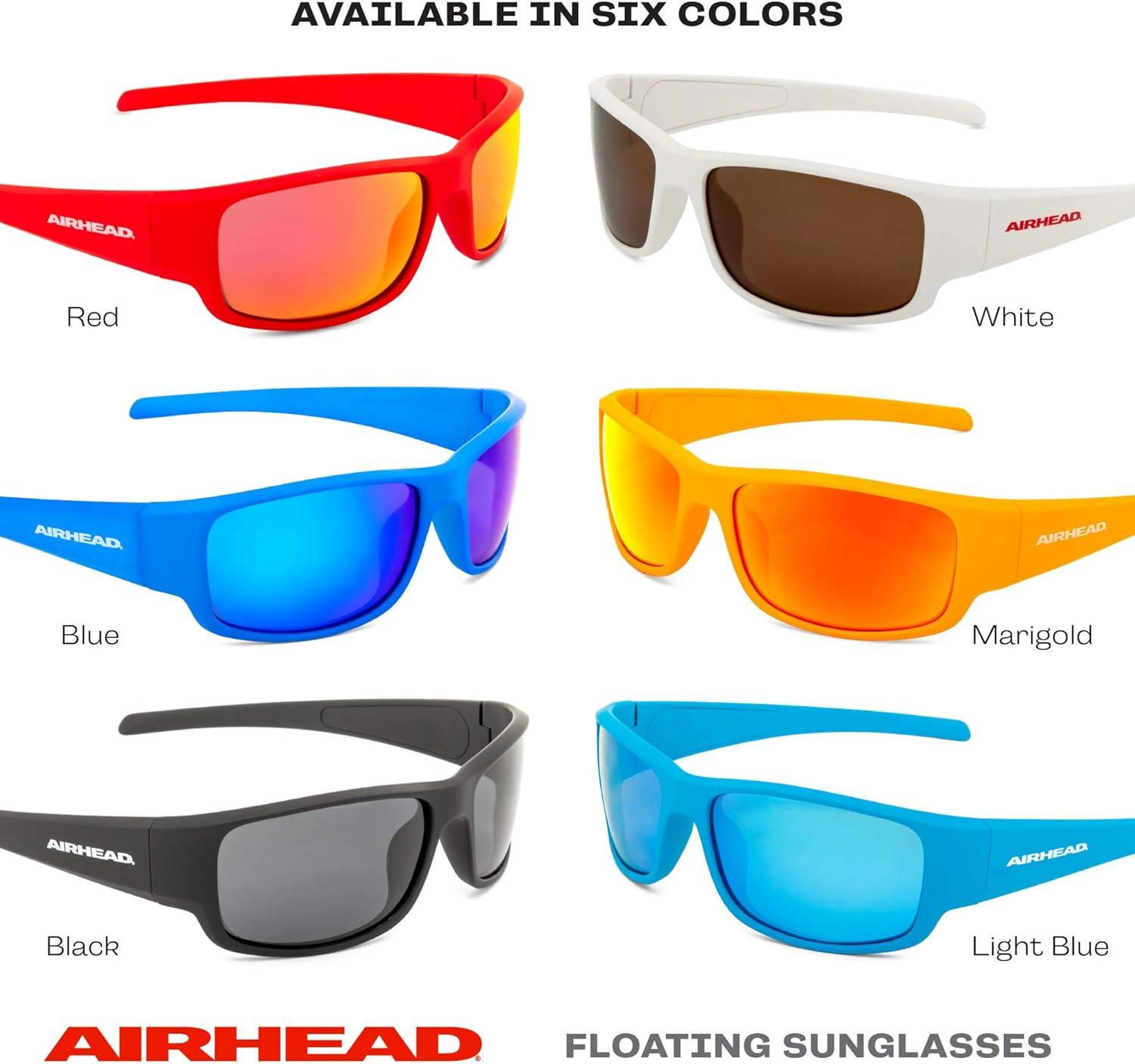 image:imageAirhead Sport Floating Sunglasses Lightweight Sport Frame with Polarized AntiReflective UV Ray Blocking LensesOrange