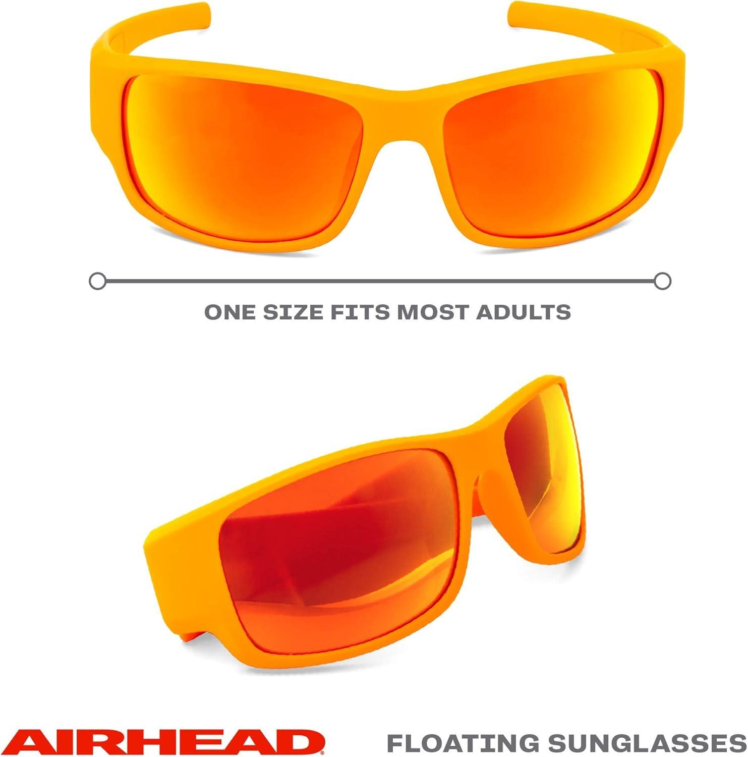image:imageAirhead Sport Floating Sunglasses Lightweight Sport Frame with Polarized AntiReflective UV Ray Blocking LensesOrange