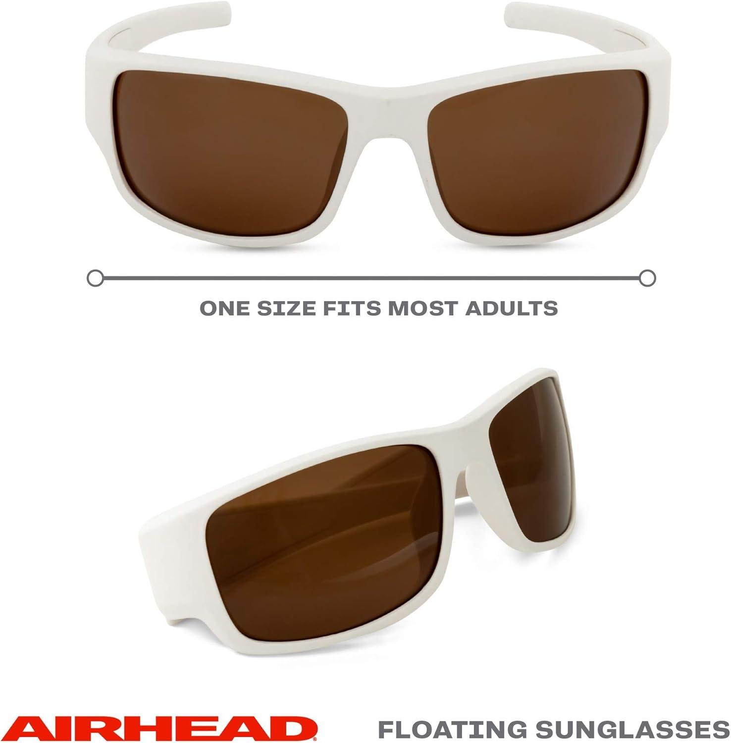image:imageAirhead Sport Floating Sunglasses Lightweight Sport Frame with Polarized AntiReflective UV Ray Blocking LensesWhite