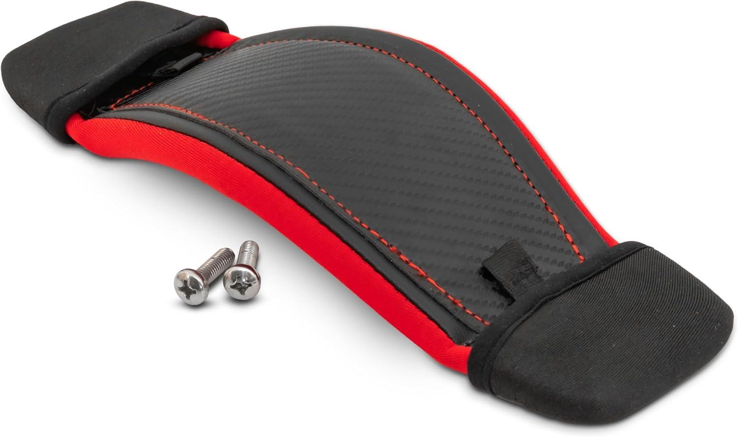 image:imageAirhead Wakesurf Boards EVA Traction Pads Adjustable Foot Straps Great for All Skill Levels Multiple SizesStylesRed Shatter 49
