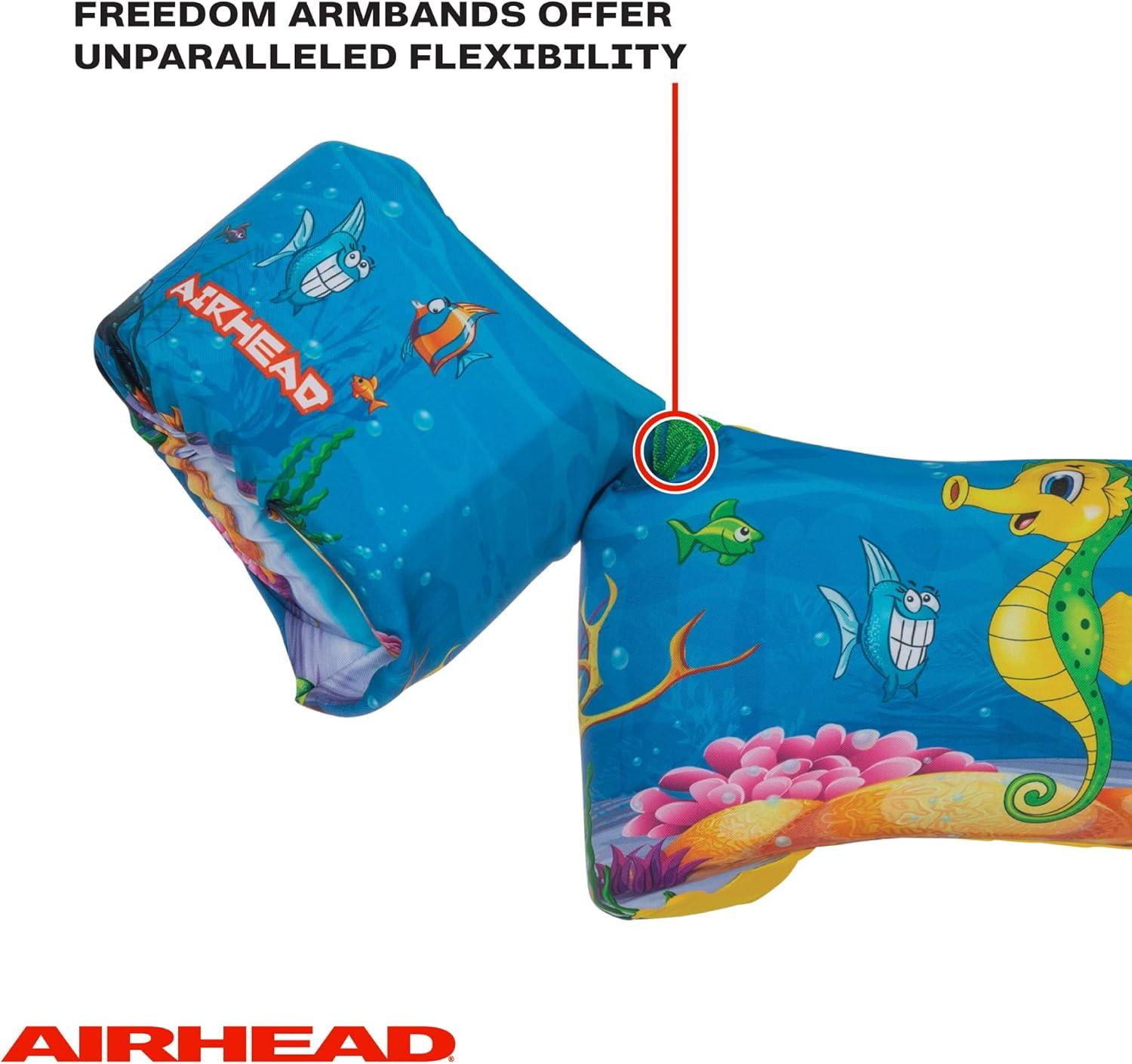 image:imageAirhead Water Otter Premium Life Jacket Flotation Devices for Kids Multiple Colors AvailableSeahorse