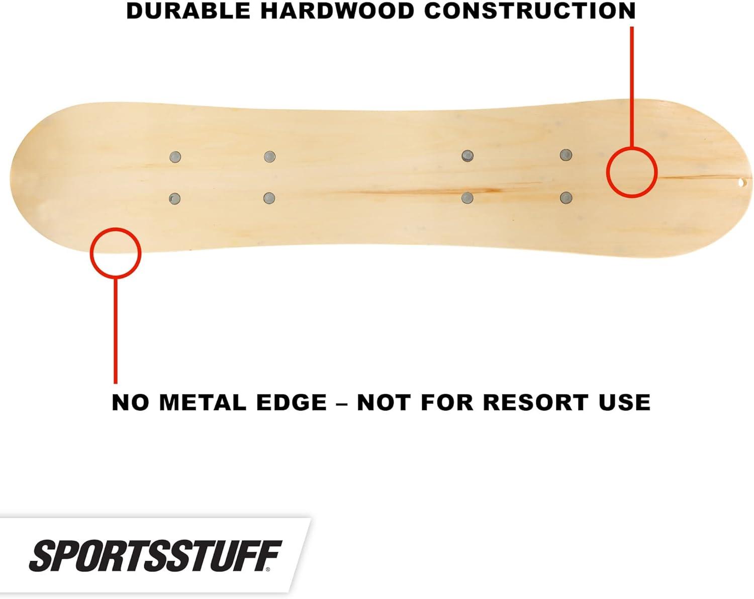 image:imageSportsStuff Snow Ryder Hardwood Snowboard Beginners Wood Snowboard Multiple SizesColorsSnow Ryder 130cm