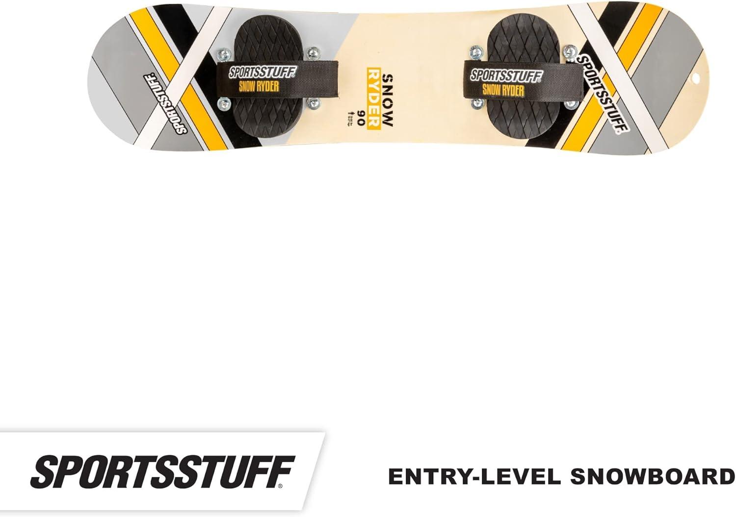 image:imageSportsStuff Snow Ryder Hardwood Snowboard Beginners Wood Snowboard Multiple SizesColorsSnow Ryder 90cm
