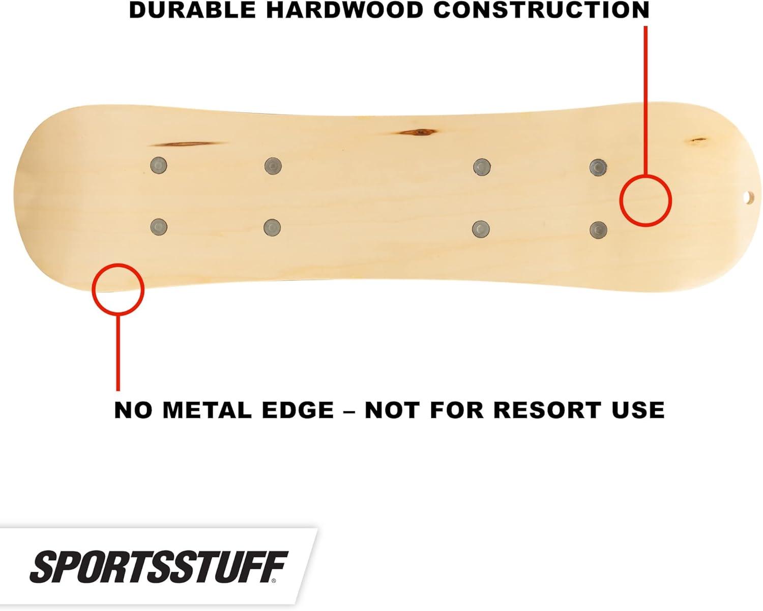 image:imageSportsStuff Snow Ryder Hardwood Snowboard Beginners Wood Snowboard Multiple SizesColorsSnow Ryder 90cm