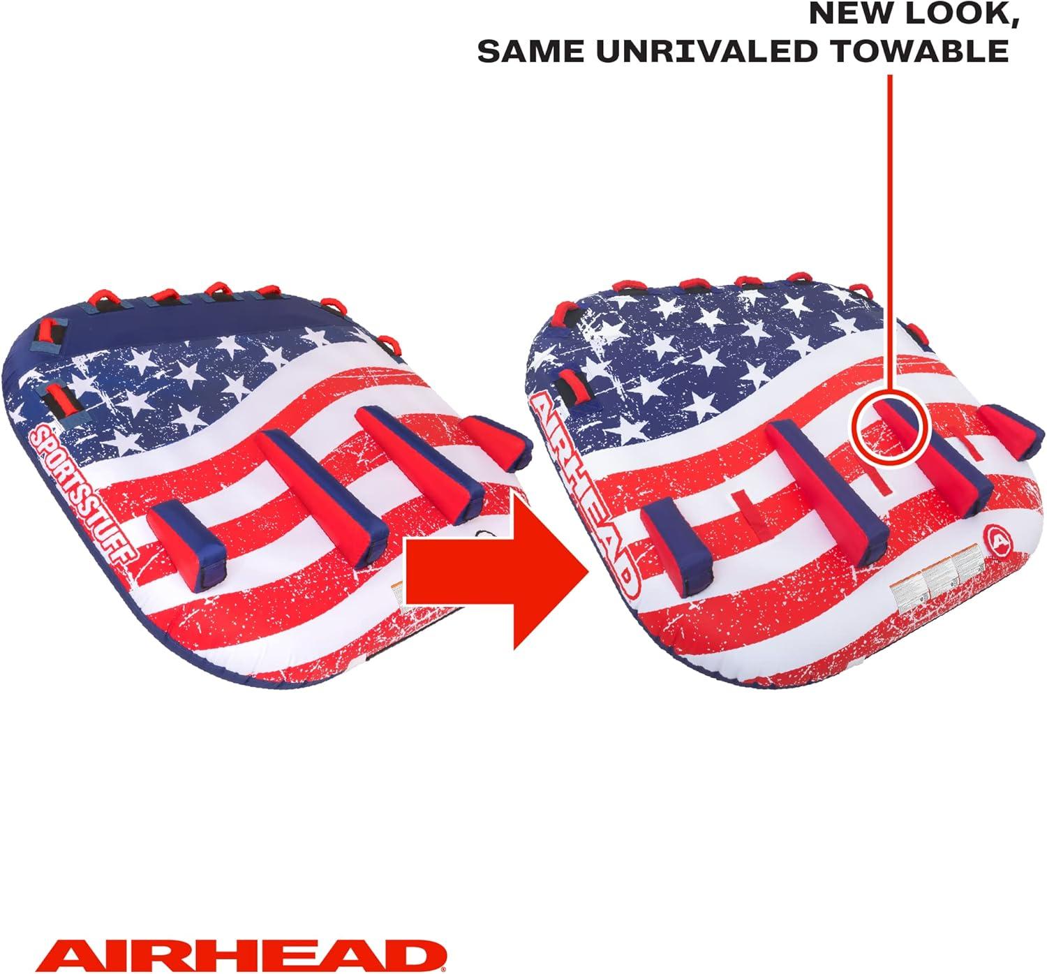 image:imageSportsstuff Stars amp Stripes Towable Tube for Boating with 14 Rider OptionsTowable Tube