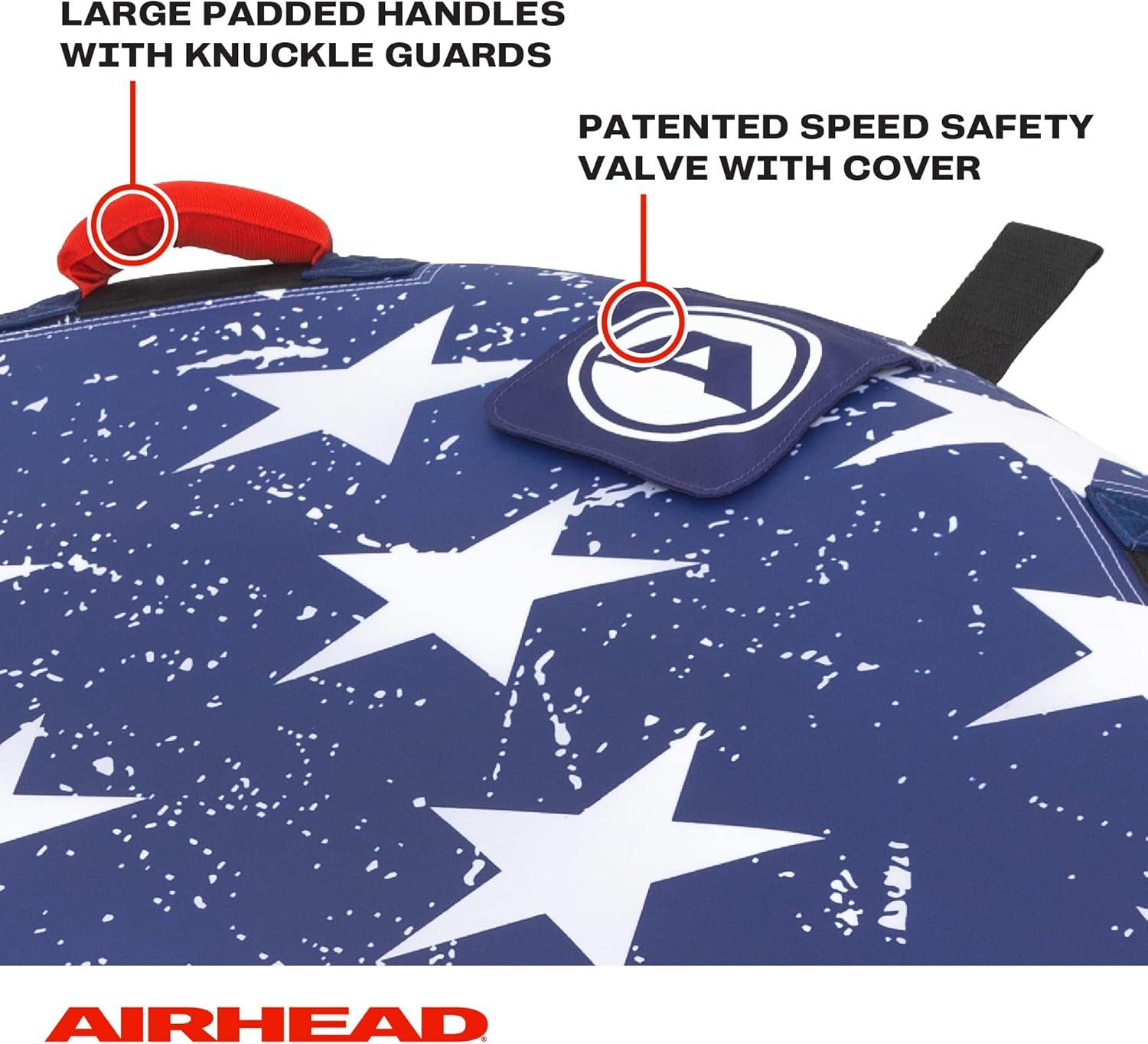 image:imageSportsstuff Stars amp Stripes Towable Tube for Boating with 14 Rider OptionsTowable Tube