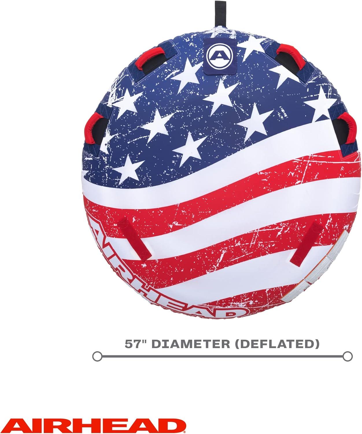 image:imageSportsstuff Stars amp Stripes Towable Tube for Boating with 14 Rider OptionsTowable Tube