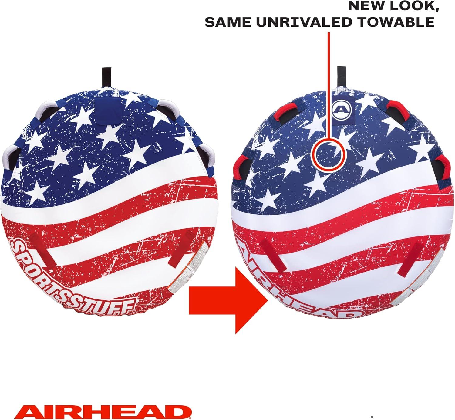 image:imageSportsstuff Stars amp Stripes Towable Tube for Boating with 14 Rider OptionsTowable Tube
