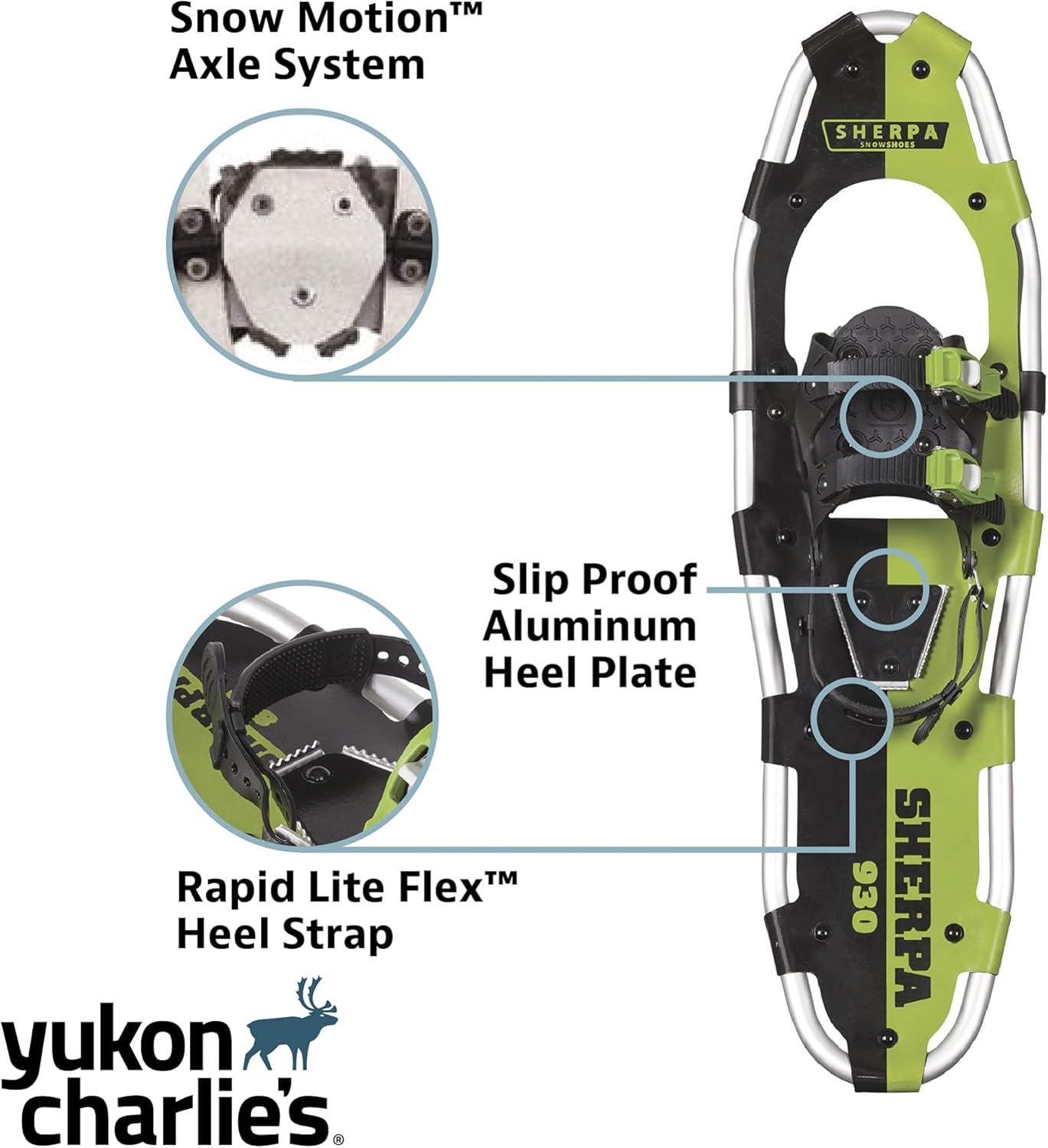 image:imageYukon Charlies Sherpa Snowshoe Snowshoes for Men amp Women Snowshoeing Kits for All Skill Levels Multiple Sizes amp ModelsKit
