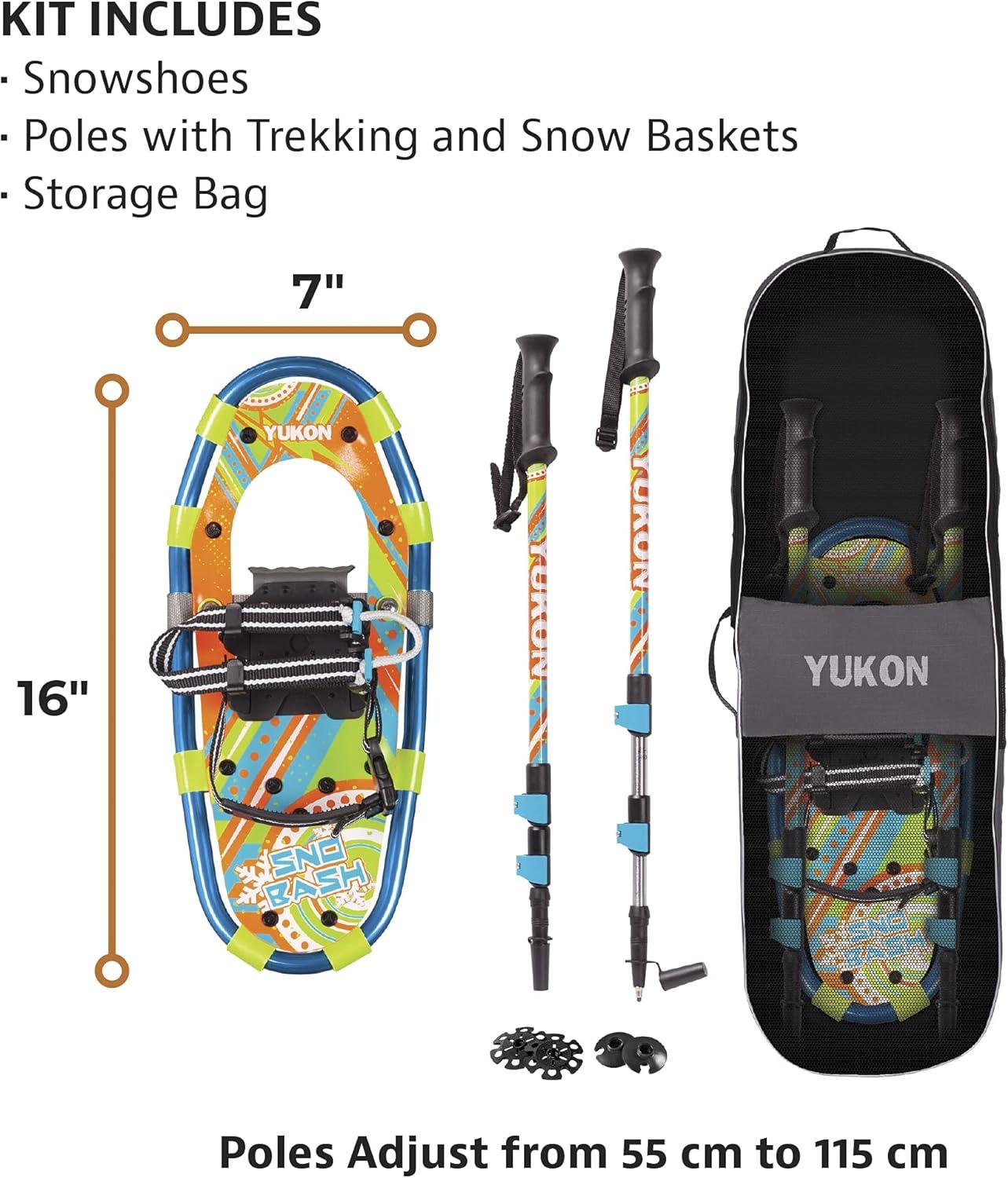 image:imageYukon Charlies Youth Aluminum Snowshoe7 x 16