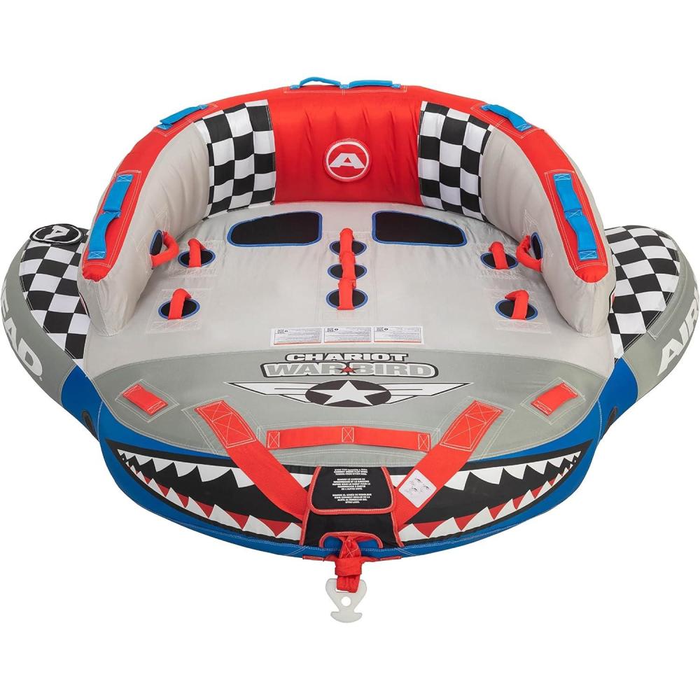 image:imageAirhead Chariot Warbird 13 Rider Towable Tube for Boating Multiple Size Options Available12 Rider