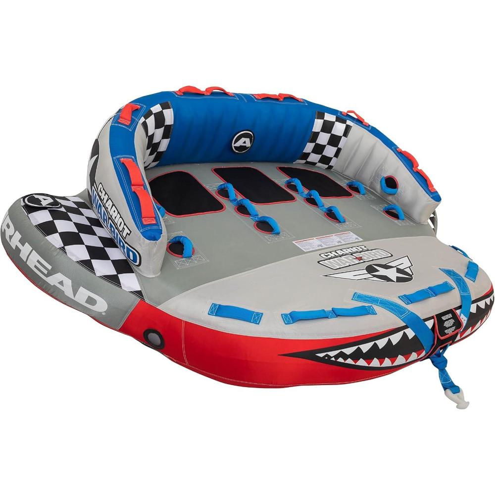 image:imageAirhead Chariot Warbird 13 Rider Towable Tube for Boating Multiple Size Options Available13 Rider
