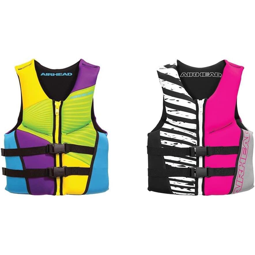 image:imageAirhead Gnar KwickDry Neolite Flex Type III Life Jacket US Coast Guard Approved Secure Fit YouthAdult SizesLife Vest  Lift Jacket