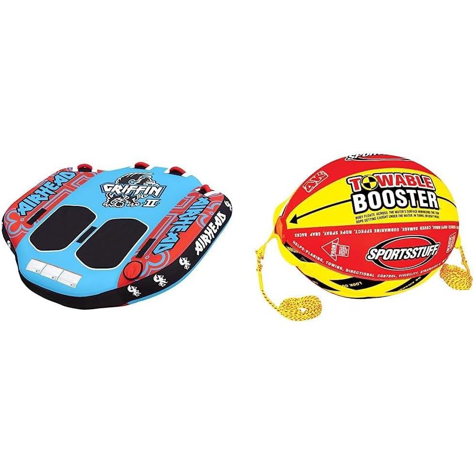 image:imageAirhead Griffin Towable Tube for BoatingTowable Tube Booster Ball