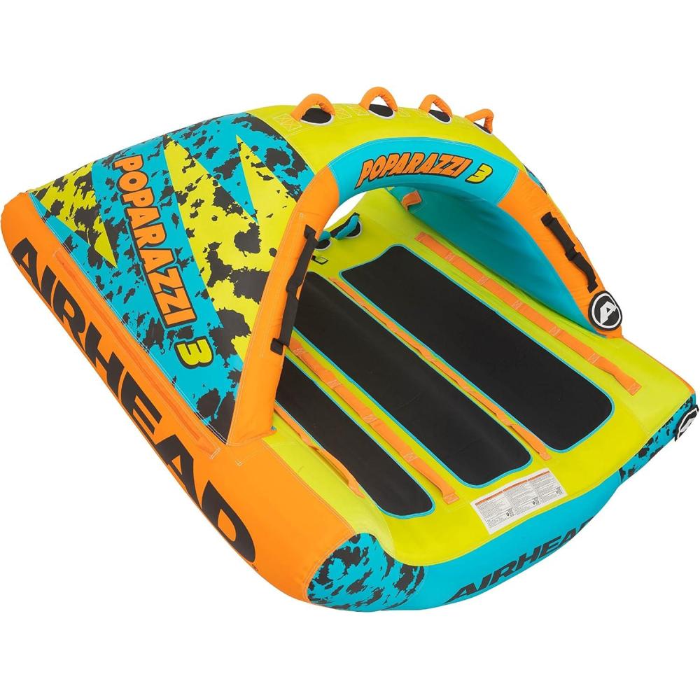 image:imageAirhead Poparazzi 13 Rider Towable Tube for Boating Multiple Size Options Available13 Rider