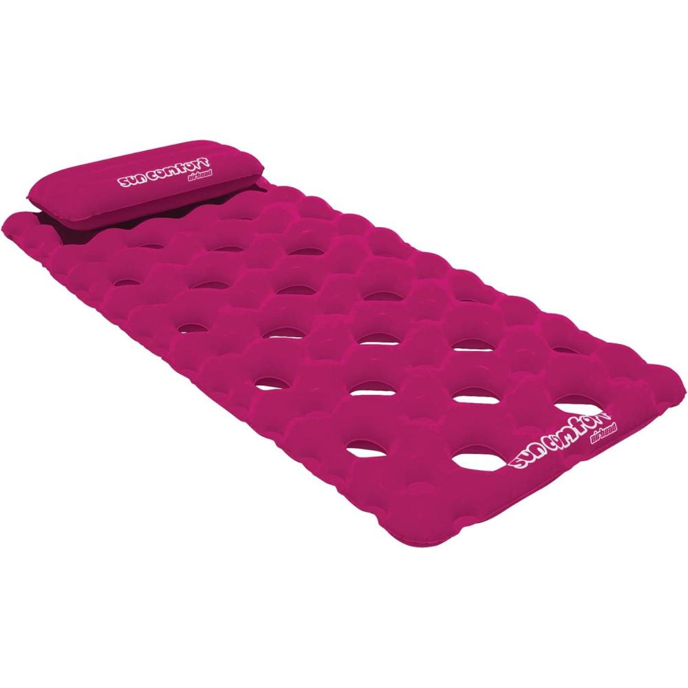 image:imageAirhead SUN COMFORT COOL SUEDE Double Pool Mattress Sapphire AHSC018Pool Mattress Raspberry