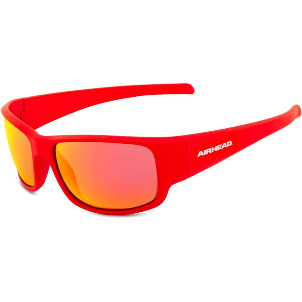 image:imageAirhead Sport Floating Sunglasses Lightweight Sport Frame with Polarized AntiReflective UV Ray Blocking LensesRed