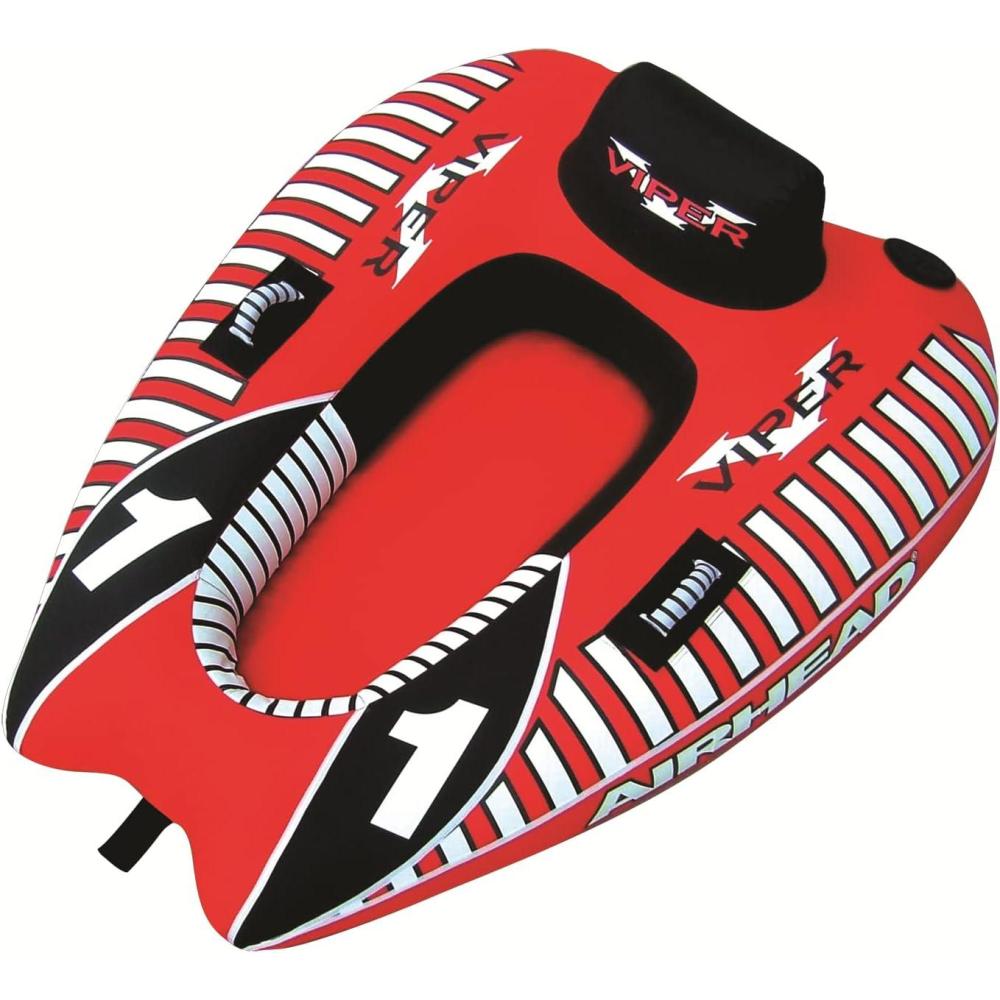 image:imageAirhead Viper Towable 13 Rider Models Tube for Boating and Water Sports Heavy Duty Full Nylon Cover1 Rider