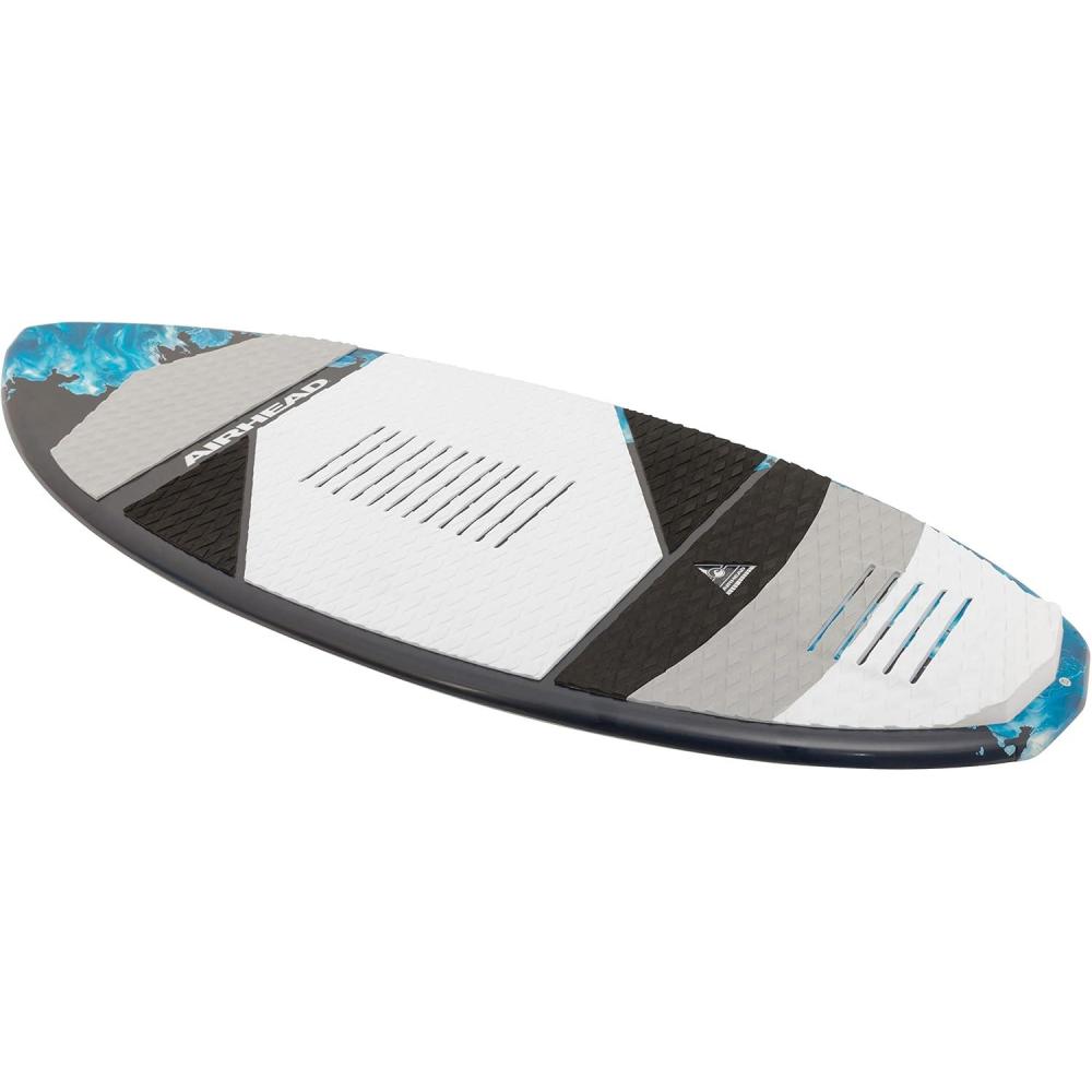 image:imageAirhead Wakesurf Boards EVA Traction Pads Adjustable Foot Straps Great for All Skill Levels Multiple SizesStylesLAKE EFFECT Fiberglass