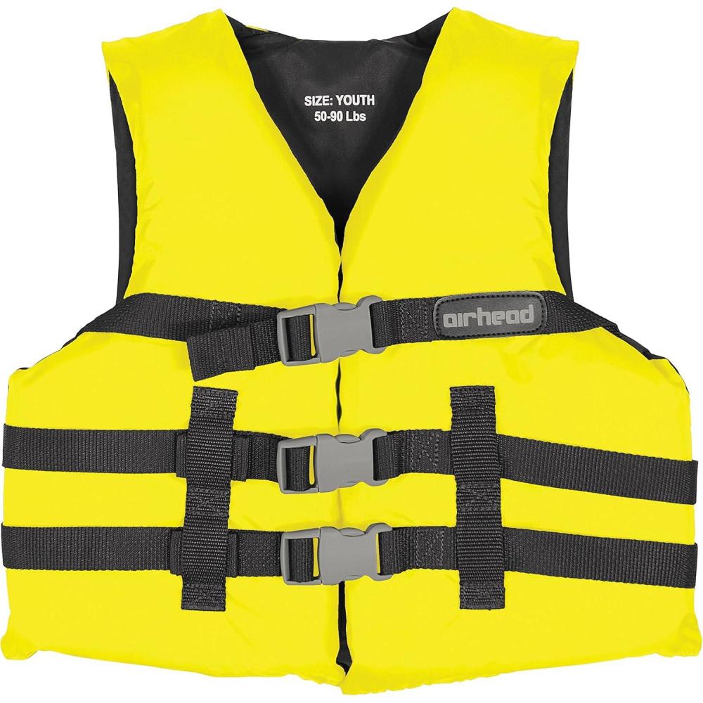image:imageAirhead Youths General All Purpose Life Jacket Multiple Colors AvailableYellow