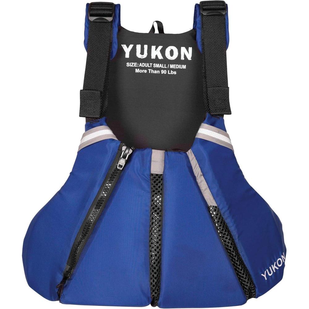 image:imageYukon Sport Paddle Life Vest Turquoise SmallMediumSapphire Blue