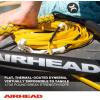 AIRHEAD Dyneema Flat Line Wakeboard Rope, 4 Sections, 70-Feet, Multiple Colors Available(Yellow)