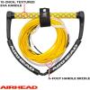AIRHEAD Dyneema Flat Line Wakeboard Rope, 4 Sections, 70-Feet, Multiple Colors Available(Yellow)
