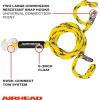 AIRHEAD Heavy Duty Tow Harness(Yellow and Black)
