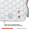 Airhead Air Island, Inflatable Large Lake Float, Multiple Colors Available(Blue)