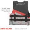 Airhead Bolt Life Vest | Closed Sided PFD | Child, Youth and Adult(Youth)
