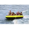 Airhead Comfort Shell, Towable Tube for Boating, 1-4 Riders, Multiple Sizes(1-4 Rider)