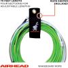 Airhead Dyneema Flat Line Wakeboard Rope, 4 Sections, 70-Feet, Green