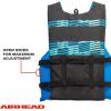 Airhead Element Life Jacket | Open Sided PFD | Sizes for Child, Youth and Adult Available(Universal)