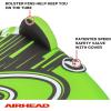 Airhead G-Force Inflatable Towable Tube | 2-4 Rider Models | Dual Tow Points | Full Nylon Cover | Kwik-Connect | Patented Speed Valve | Boat Tubes and Towables(G-Force 4 Rider)