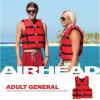 Airhead General All Purpose Life Jacket, US Coast Guard Approved Type III Life Vest, Perfect for Boating and Personal Watercraft Use(Red)