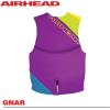 Airhead Gnar Kwick-Dry Neolite Flex Type III Life Jacket, US Coast Guard Approved, Secure Fit, Youth/Adult Sizes(Life Vest)