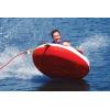Airhead Hot Shot Towable 1-2 Rider Tube for Boating and Water Sports, Double-Stitched Full Nylon Cover & Speed Safety Valve for Easy Inflating & Deflating(Tube)