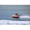 Airhead Hot Shot Towable 1-2 Rider Tube for Boating and Water Sports, Double-Stitched Full Nylon Cover & Speed Safety Valve for Easy Inflating & Deflating(Tube)
