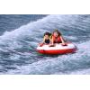 Airhead Hot Shot Towable 1-2 Rider Tube for Boating and Water Sports, Double-Stitched Full Nylon Cover & Speed Safety Valve for Easy Inflating & Deflating(Tube)