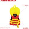 Airhead Infant’s General Purpose Life Jacket, Coast Guard Approved, 15-30 lbs(Red)