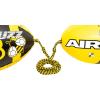 Airhead ORB Buzz Double Towable Tube Ball for Rope Lift to Reduce Water Spry, 60 ft with 4,100 lb Break Strength(Double Ball)