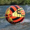 Airhead ORB Buzz Double Towable Tube Ball for Rope Lift to Reduce Water Spry, 60 ft with 4,100 lb Break Strength(Standard Ball)