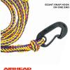 Airhead PWC Boat Dock Line, 7-Feet, Pack of 2, yellow / Black For Watercraft
