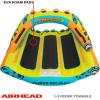 Airhead Poparazzi, 1-3 Rider Towable Tube for Boating, Multiple Size Options Available(1-3 Rider)